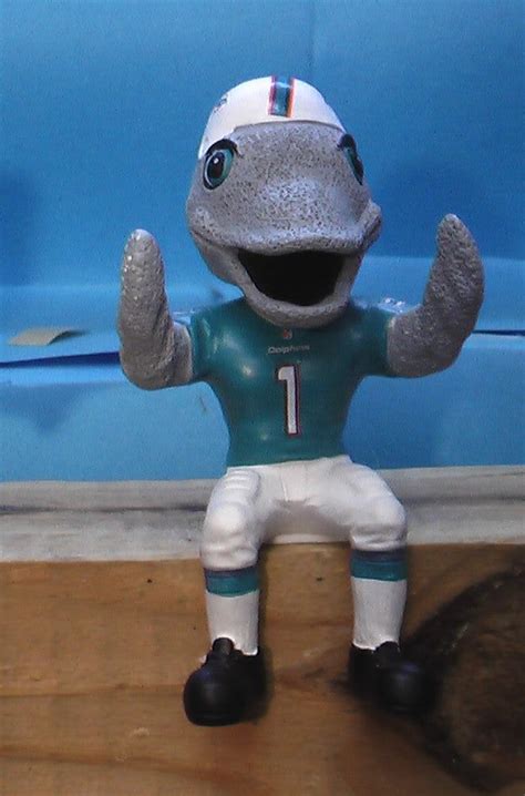 The beloved Miami Dolphins flipper mascot